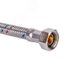 Подводка гибкая для смесителяМ10x35 - 3/8' ВР длина 80 см - фото 7