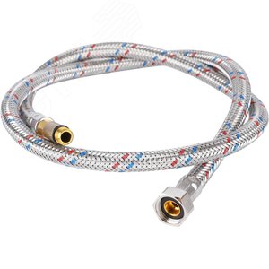 Подводка гибкая для смесителяМ10x35 - 3/8' ВР длина 100 см - фото 2