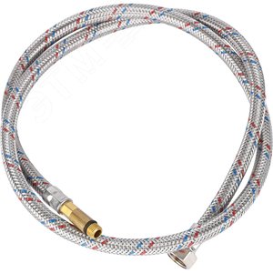 Подводка гибкая для смесителяМ10x35 - 3/8' ВР длина 120 см - фото 2