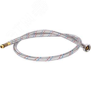 Подводка гибкая для смесителяМ10x35 - 1/2' ВР длина 100 см - фото 2