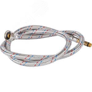 Подводка гибкая для смесителяМ10x35 - 1/2' ВР длина 120 см - фото 2