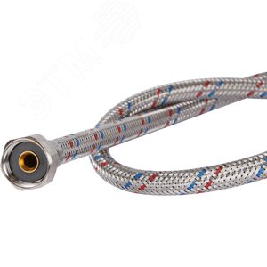 Подводка гибкая для смесителя М10 1/2' ВР (18мм)  800мм - фото 4