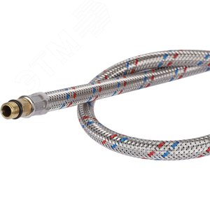 Подводка гибкая для смесителя М10 1/2' ВР (18мм)  800мм - фото 5