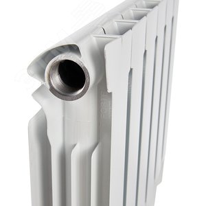 Радиатор алюминиевый секционный 350/80/6 боковое подключение SRA-2310-035006 STOUT - 6