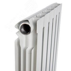 Радиатор биметаллический секционный 500/80/6 боковое подключение SRB-2310-050006 STOUT - 6