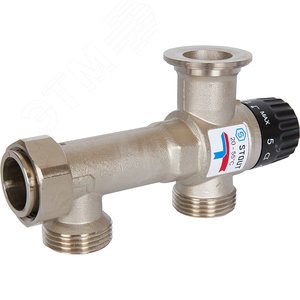 Узел насосно-смесительный с термостатическим клап ном 20-55гр, без насоса - фото 6