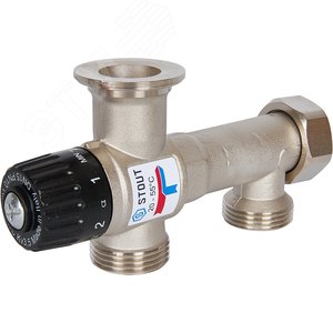 Узел насосно-смесительный с термостатическим клап ном 20-55гр, без насоса - фото 8