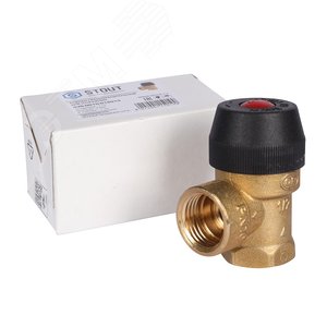 Клапан предохранительный для отопления 6 бар 1/2 SVS-0010-016015 STOUT - 10