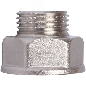 Переходник ВН 3/4'х1/2' никелированный под ключ - фото 3