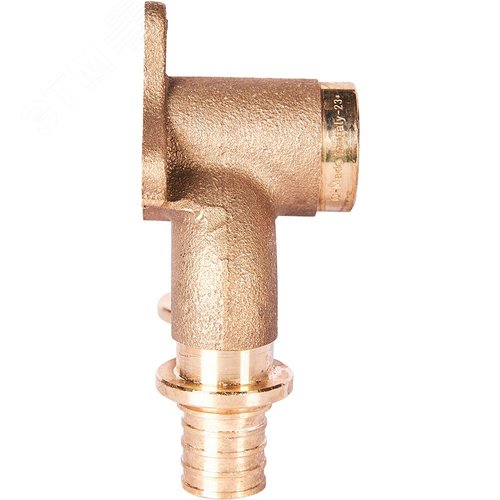 Угольник 20х1/2'ВР проточный с внутренней резьбой, водорозетка, аксиальный - фото 2