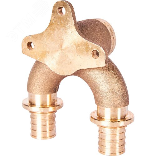 Угольник 20х1/2'ВР проточный с внутренней резьбой, водорозетка, аксиальный - фото 3