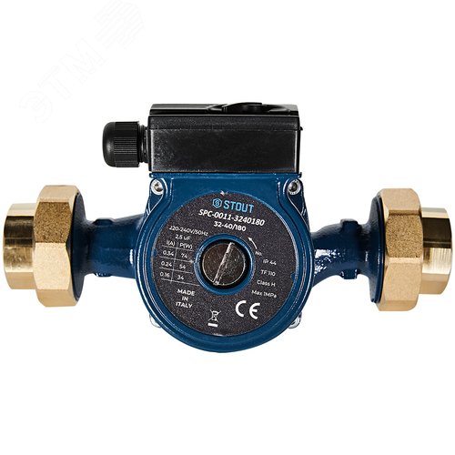 Циркуляционный насос 32-40/180 с латунными гайками G2 x Rp 1 1/4 - фото 1