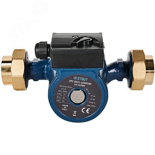 Циркуляционный насос 32-40/180 с латунными гайками G2 x Rp 1 1/4 - фото 3