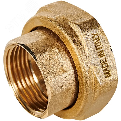 Присоединительный комплект G1 1/2x Rp1 из латуни  с прокладками - фото 1