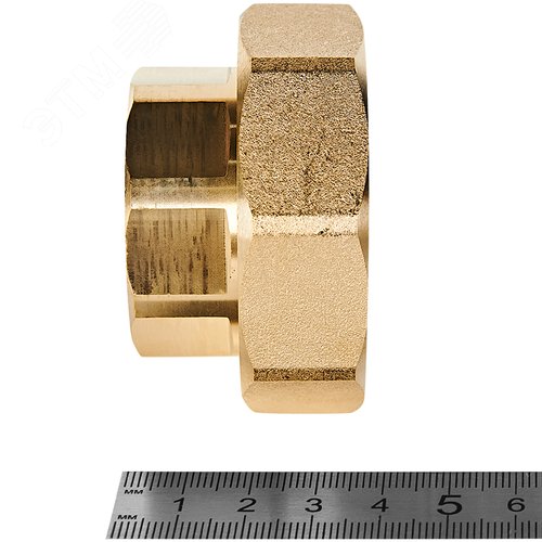 Присоединительный комплект G2x Rp 1 1/4 из латуни с прокладками - фото 2