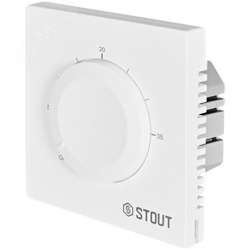 Изображение товара Термостат универсальный 3А, ON/OFF белый (шт)