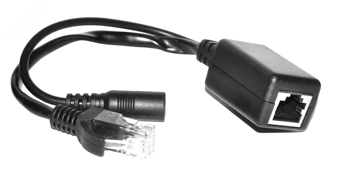 Комплект пассивный (инжектор + сплиттер) для передачи PoE по кабелю Cat 5e. PPK-11 OSNOVO - превью 3