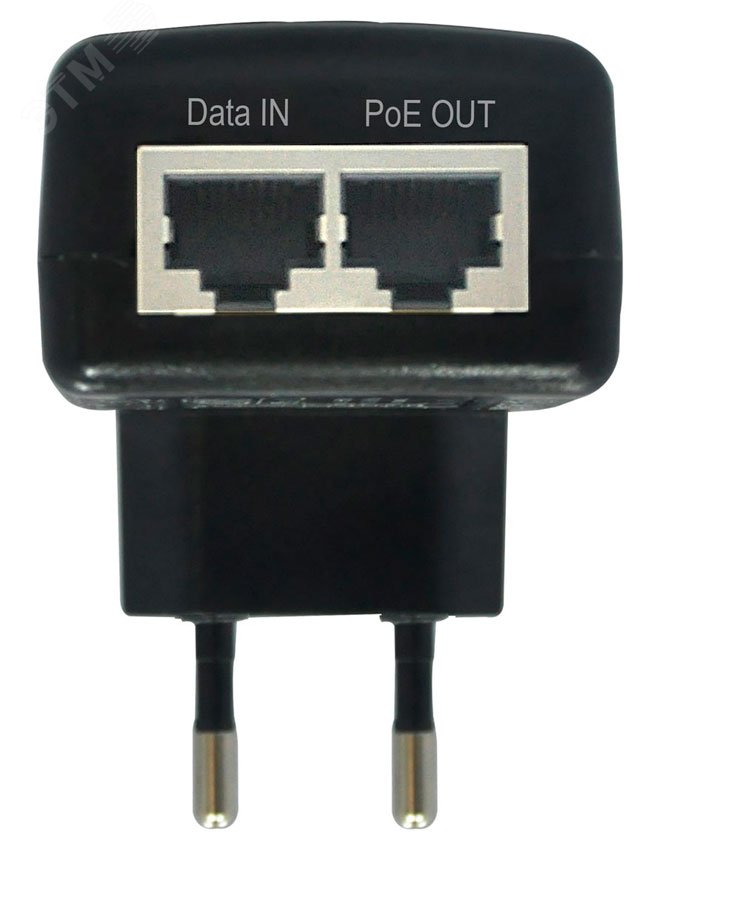 Инжектор PoE 1хRJ45 10/100 Мб/с, 802.3af, до 15.4 Вт, AC 220В, DC 48В Midspan-1/151A OSNOVO - превью 2