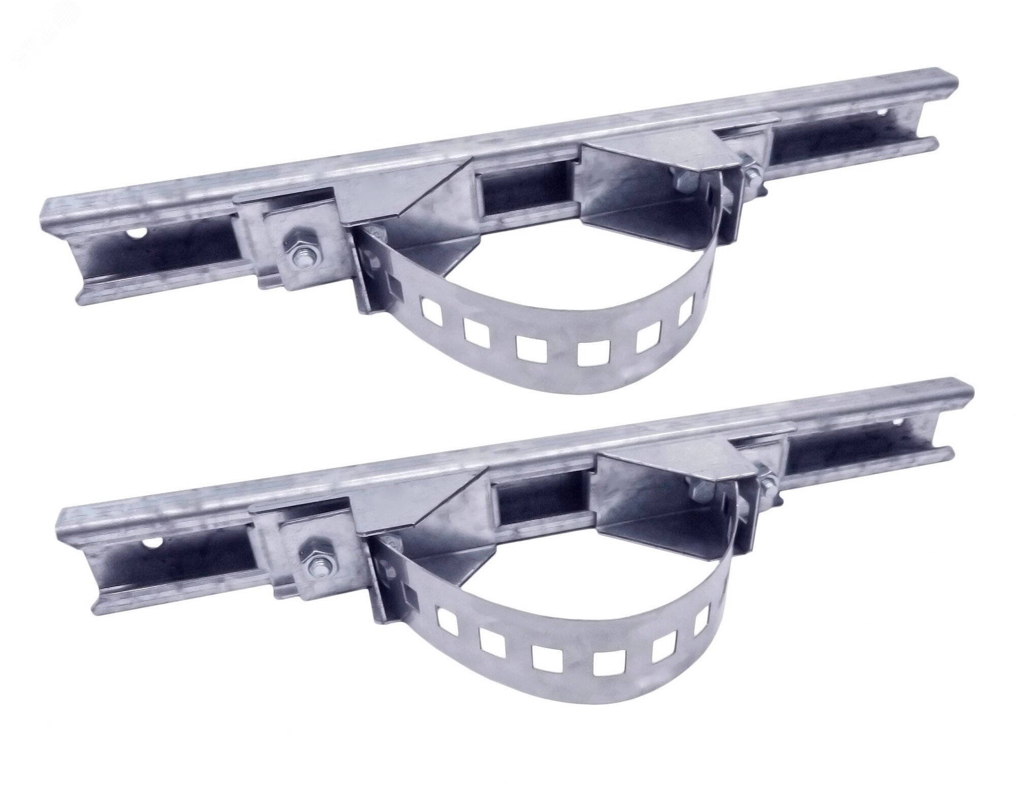 Изображение товара Комплект кронштейнов на столб для станций 200-300 мм - 2 шт