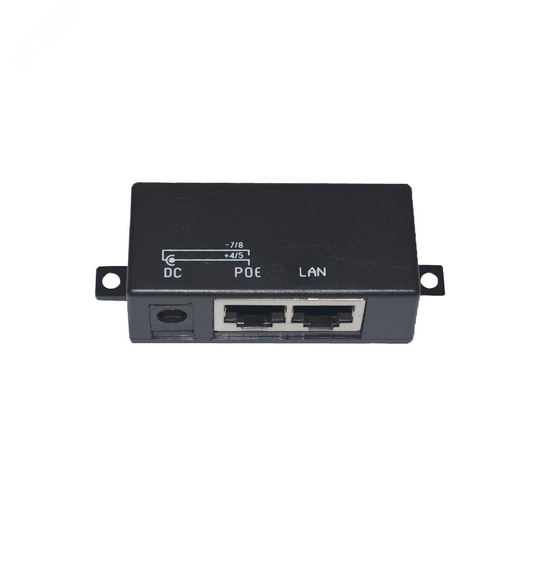 Инжектор PoE 1хRJ45 10/100 Мб/с, 802.3af/at, до 30 Вт, DC 57В Midspan-1/P1 OSNOVO