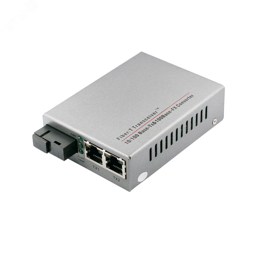 Медиаконвертер оптический 2хRJ45 10/100 Мб/с, 1хSC 100 Мб/с, для кабеля до 20 км OMC-100-21S5b OSNOVO - превью