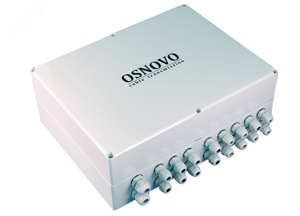 Уличное устройство грозозащиты на 8 портов для локальной вычислительной сети SP-IP8/1000PW OSNOVO - превью