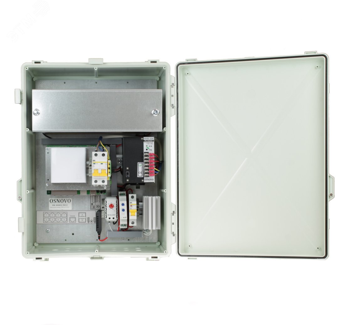 Изображение товара Уличный управляемый (L2+) PoE коммутатор на 10 портов с термостабилизацией (шт)