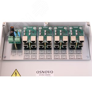 Уличное устройство грозозащиты на 8 портов для локальной вычислительной сети SP-IP8/1000PW OSNOVO - 2