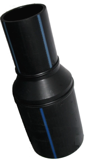 Переход сварной/удлиненный ПЭ100 SDR17 DN200-110, литой