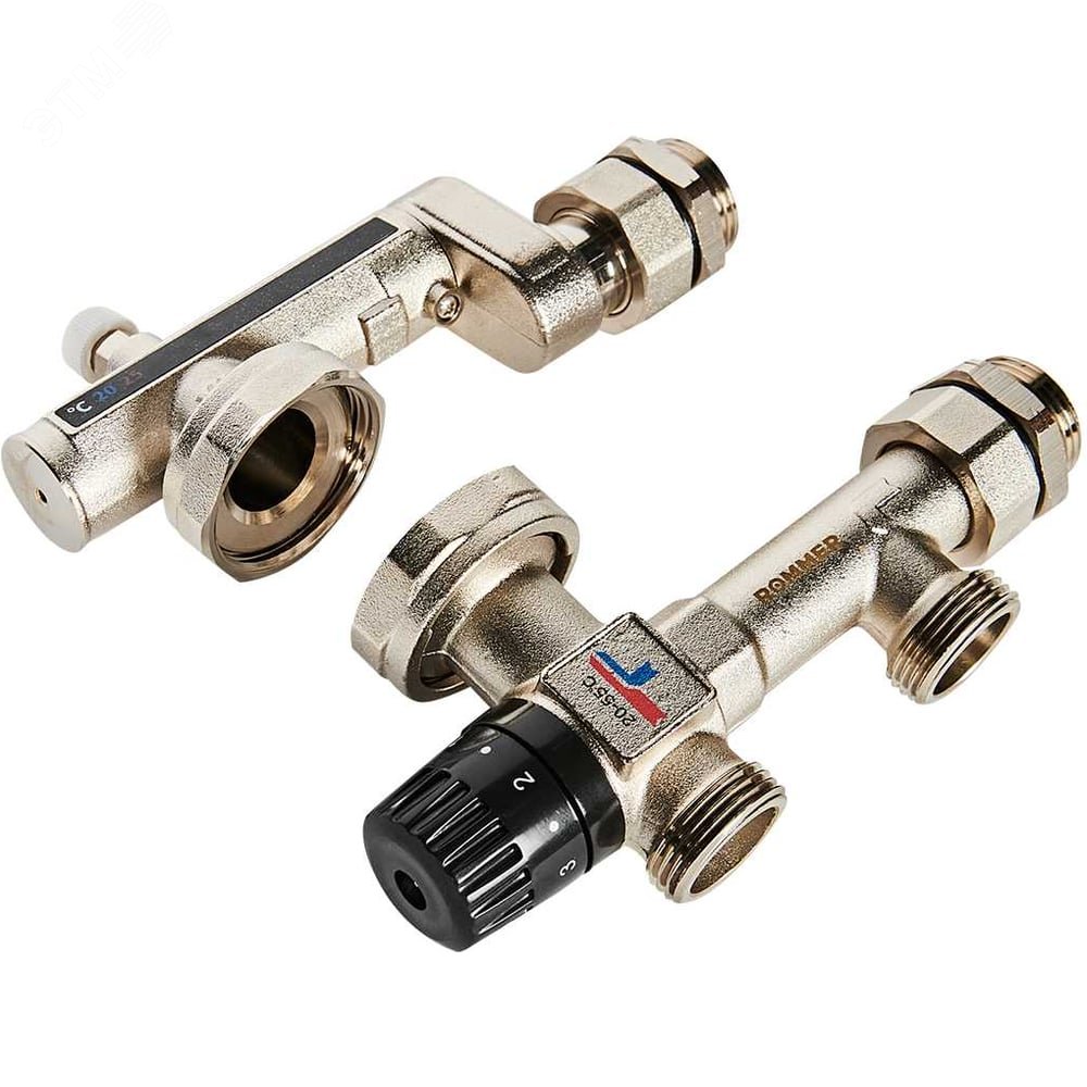 Изображение товара Насосно-смесительный узел с термостатическим клапаном 20-55°C (без насоса) (шт)