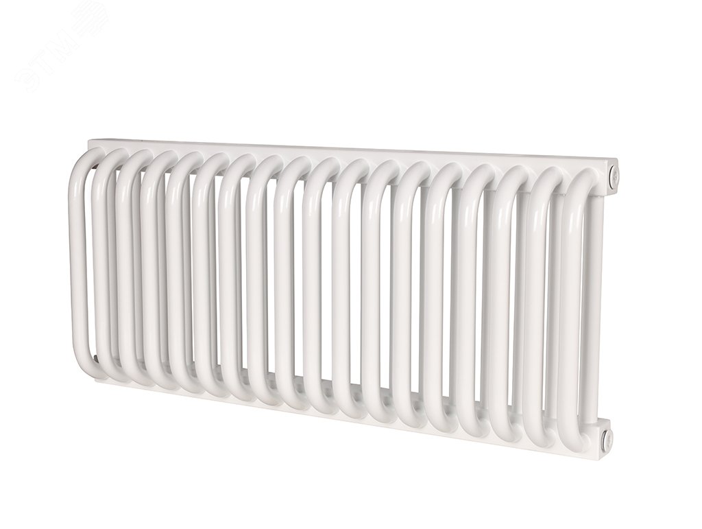 Изображение товара Радиатор стальной двухтрубчатый 300/100/18 боковое подключение белый глянцевый (шт)