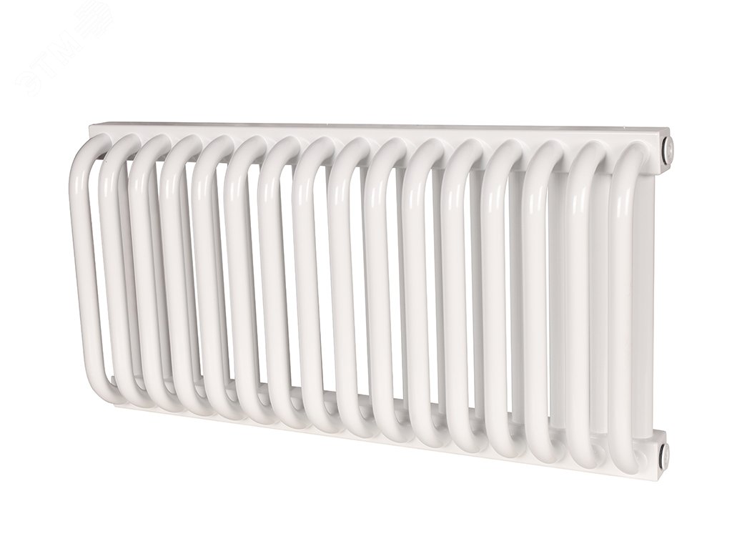 Изображение товара Радиатор стальной двухтрубчатый 300/100/16 боковое подключение белый глянцевый (шт)