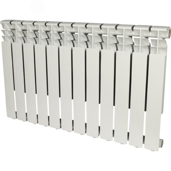 Изображение товара Радиатор алюминиевый секционный 500/78/12 боковое подключение (шт)