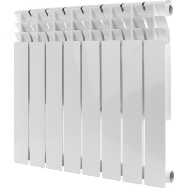 Изображение товара Радиатор алюминиевый ROMMER Optima 500 8 секций белый (шт)
