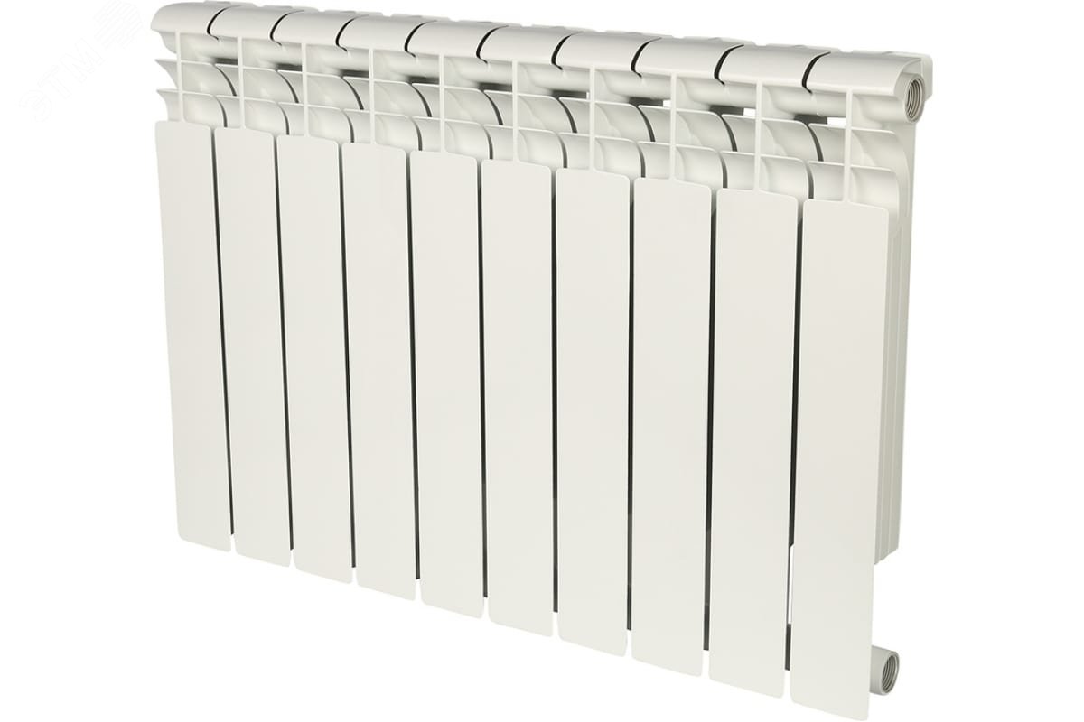 Изображение товара Биметаллический радиатор Rommer Profi BM 500 для отопления 14.3 м2 боковое подключение