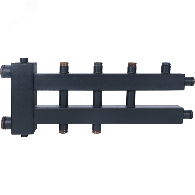 Изображение товара Коллектор (дублер компакт) с гидроразделителем на 2+1+1 контура (шт)