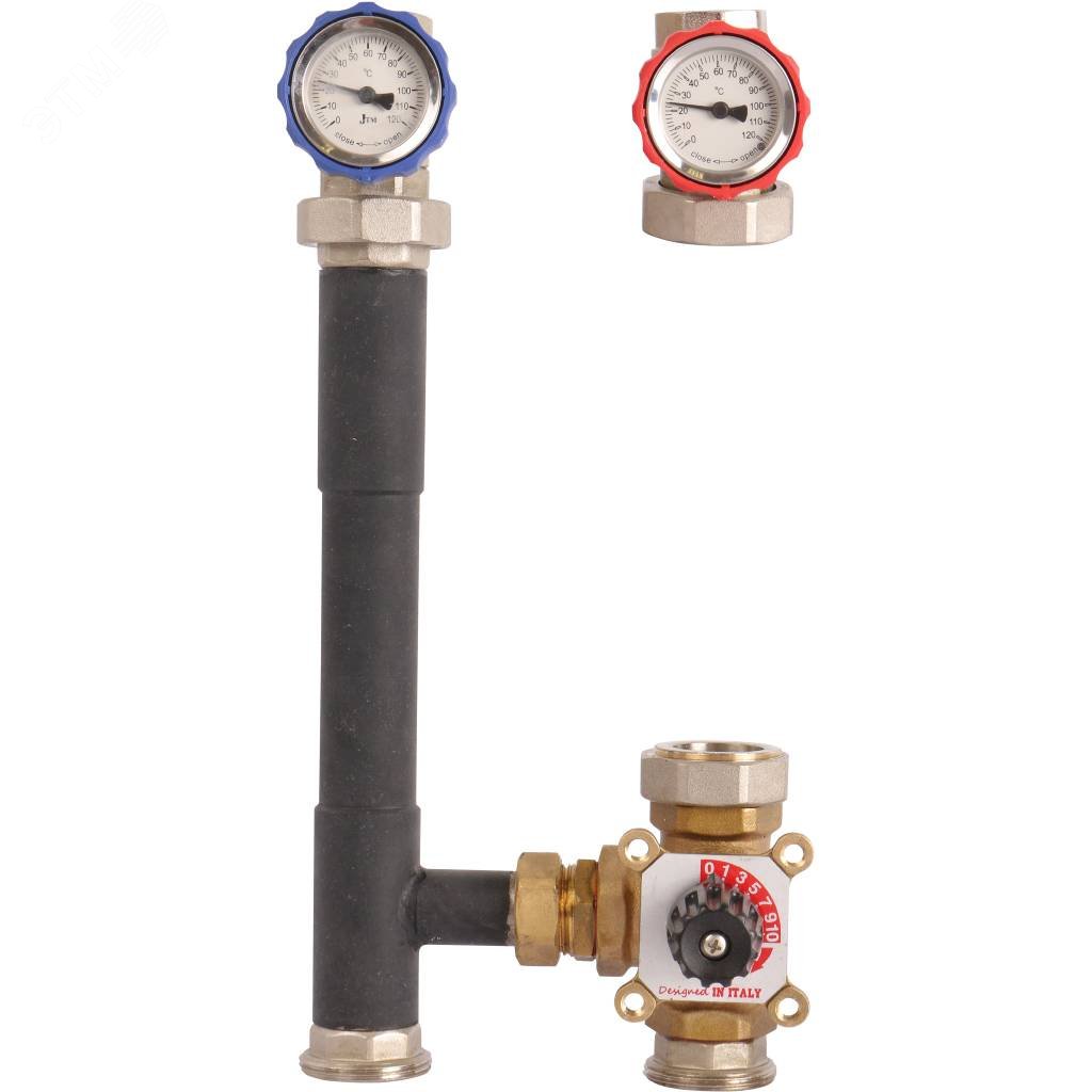 Изображение товара "Стрелка гидравлическая ROMMER 1 1/4"" 4.53 м3/час" (шт)