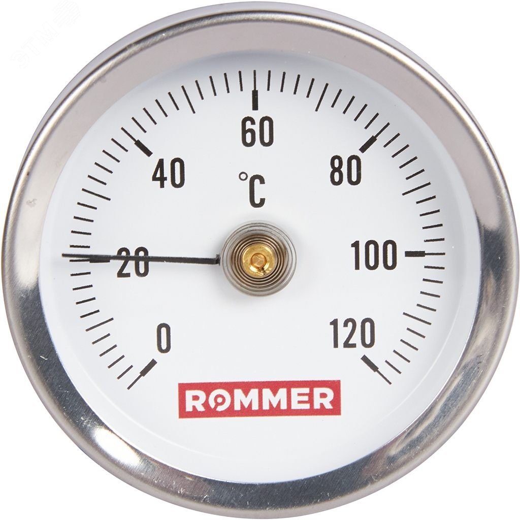 Изображение товара Термометр накладной Rommer RIM-0004-630015 0...120 °С Изображение товара Термометр накладной Rommer RIM-0004-630015 0...120 °С