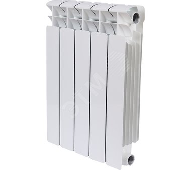 Радиатор биметаллический секционный 500/100/8 боковое подключение 1RB50-8 Rifar