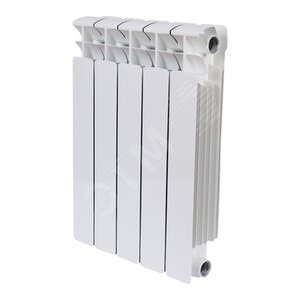 Радиатор биметаллический секционный 500/100/4 боковое подключение 1RB50-4 Rifar