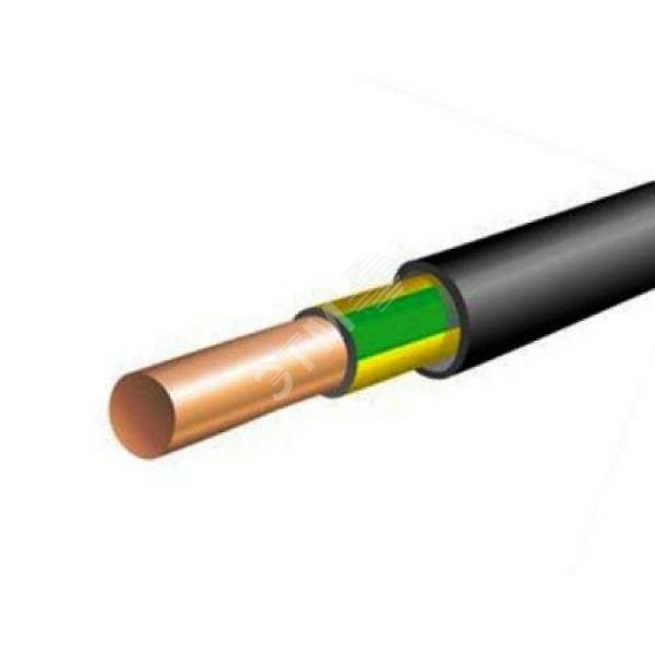 Кабель силовой ППГнг(А)-HF 1х6(PE)ж/з-0,66 ТРТС Промэко - купить в ...