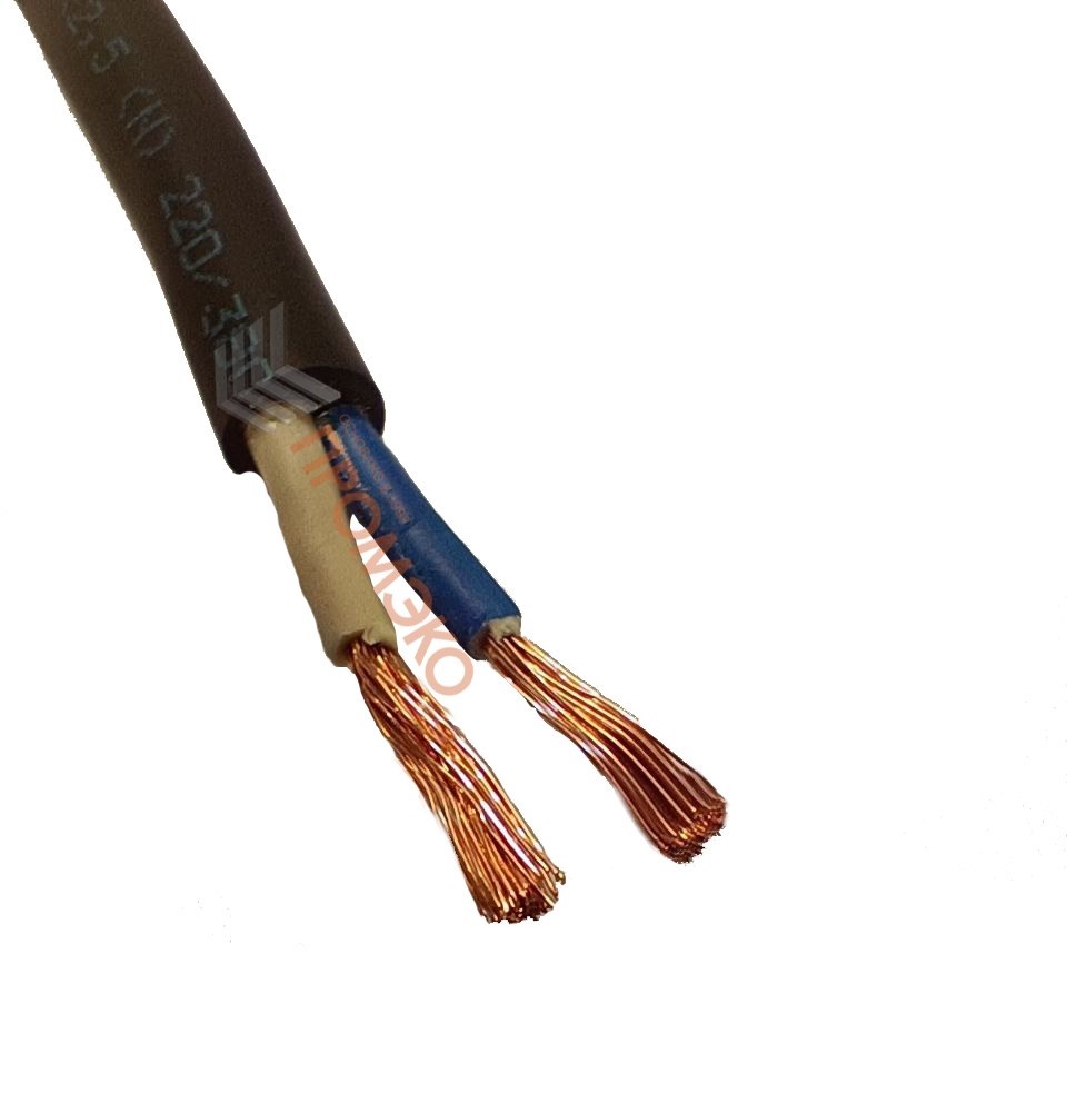 Кабель силовой КГТП-ХЛ 2х2,5 380/660В-3 ТРТС