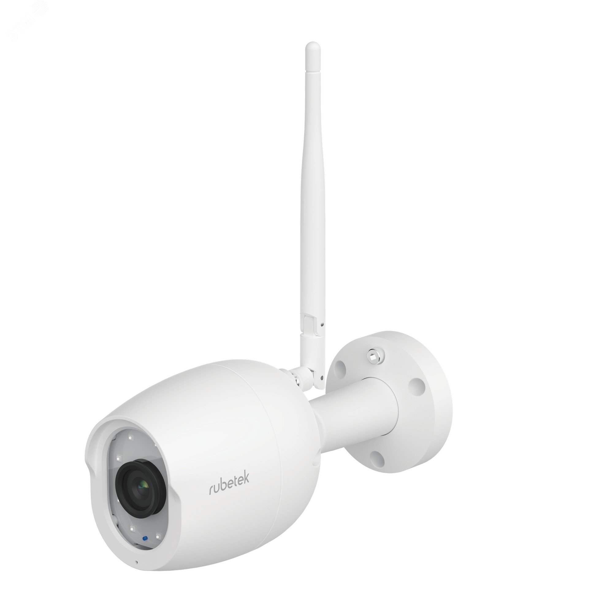 Изображение товара Видеокамера уличная Full HD с ИК-подсветкой и двусторонней связью RUBETEK RV-3424/Wh
