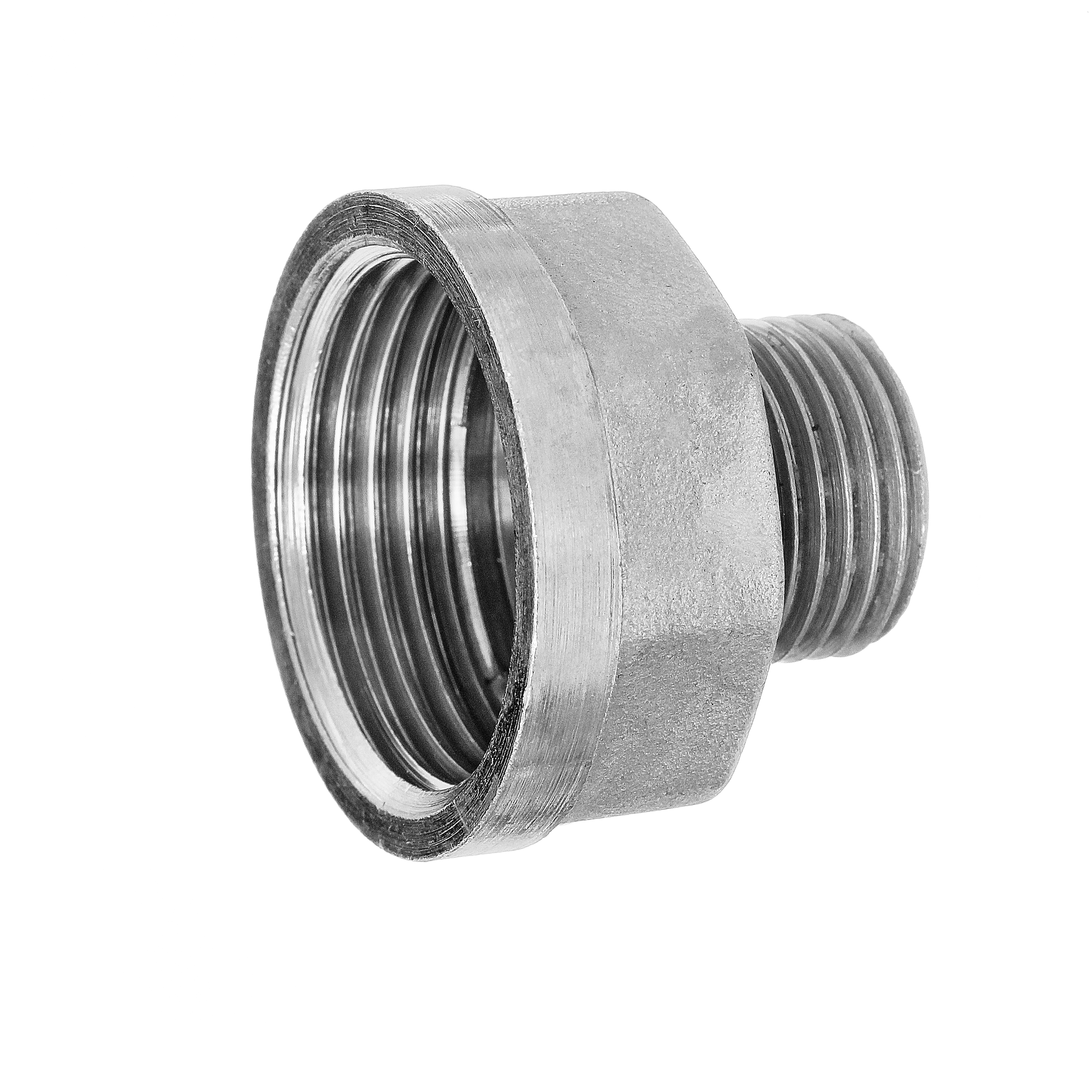 Муфта сгонная 1/2Нх3/4В МС15Н/20В никель