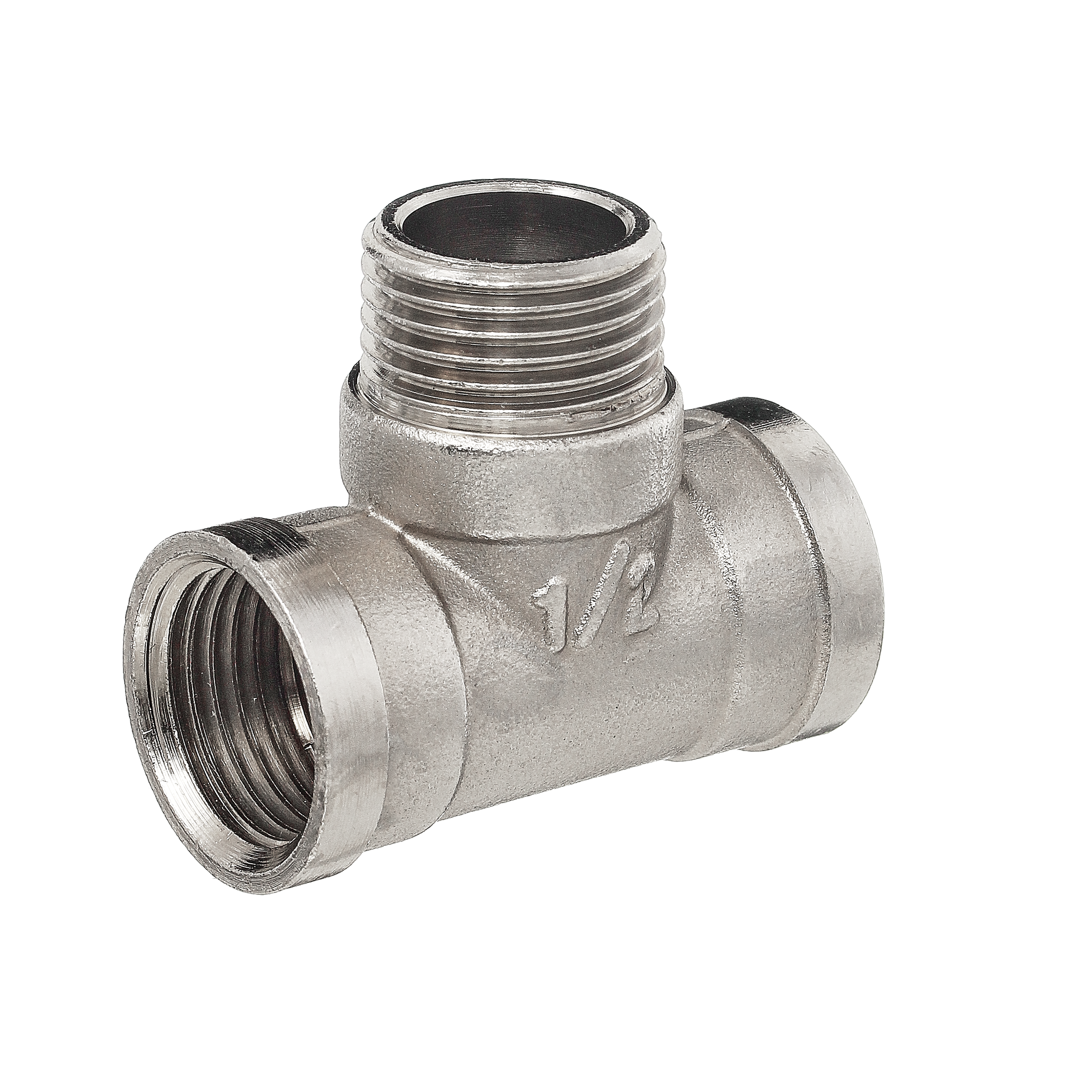 Тройник 1/2ВНВ Т15ВНВ никель