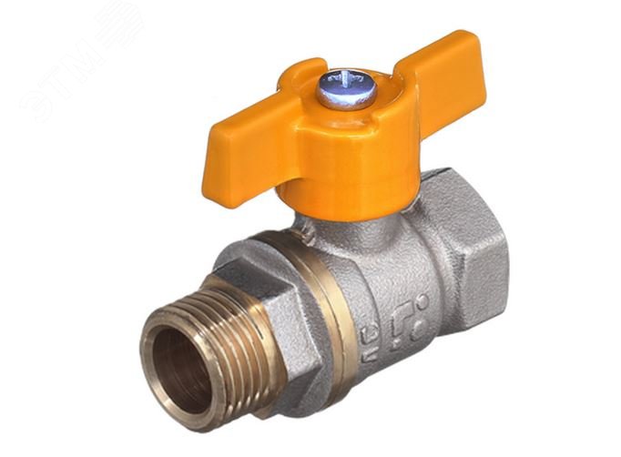 Изображение товара Кран шаровой 11Б27п Ду20 А11/1 газ ВН бабочка PN40