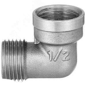 Уголок 1/2ВН У 15ВН никель - фото 2