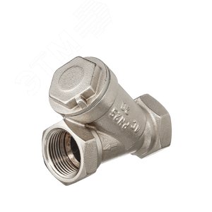 Фильтр сетчатый никелированный Ду25 А50 угловой - фото 1