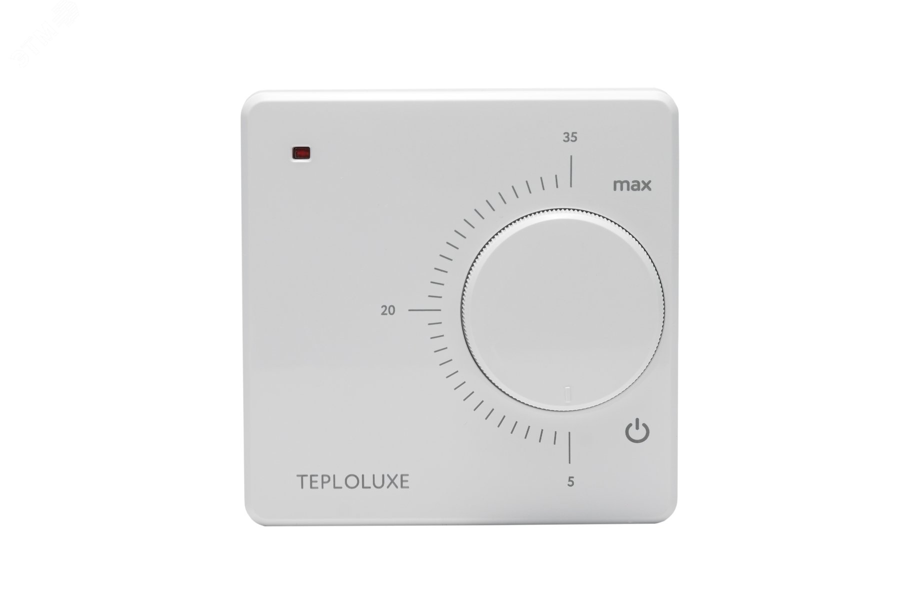 Изображение товара Терморегулятор механический Теплолюкс LC001 белый купить в России