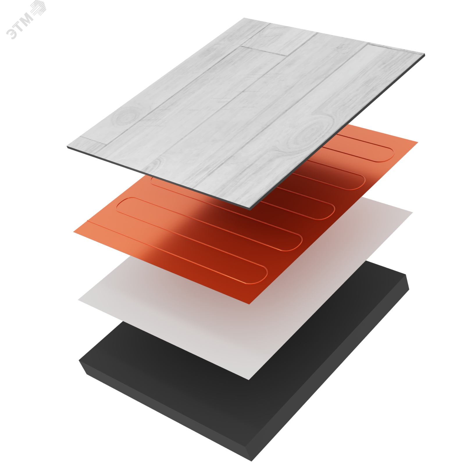 Изображение товара Теплый пол EvoHeat 400 Вт/5,0 кв.м (шт)